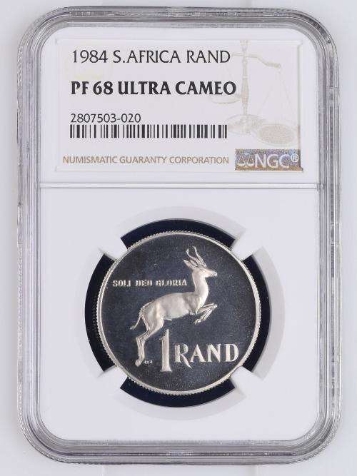 1984 S.AFRICA RAND - PF68UC